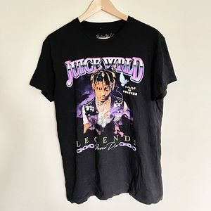 Juice World Legends Never Die Black T Shirt Mens size Large